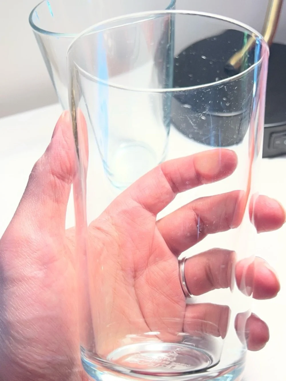 IKEA clear glass
